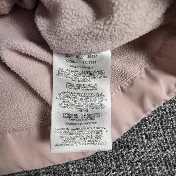 Columbia Women's Flash Forward Windbreaker Jacket Two-tone Sherpa Lined Sz Large - Picture 5 of 9